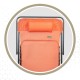 Reclining lounder Aktive Orange 53 x 87 x 78 cm (4 Units)