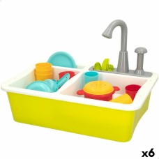 Cocina de Juguete Colorbaby 22 Piezas 42 x 29 x 28 cm Accesorios Fregadero