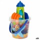 Beach toys set Colorbaby Mr Craby Ø 18 cm polypropylene (16 Units)