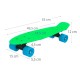 Skateboard Colorbaby Green (6 Units)