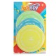 Frisbee Colorbaby Let's fly Flexible Ø 18,5 cm 3 Pieces 12 Units