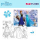 Puzzle Infantil Frozen Doble cara 108 Piezas 70 x 1,5 x 50 cm (6 Unidades)