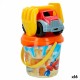 Beach toys set Colorbaby Ø 18 cm polypropylene (16 Units)