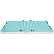 Inflatable Pool Float Intex Blanket White Turquoise 310 x 18 x 183 cm