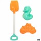 Beach toys set Colorbaby 3 Pieces 58 cm (12 Units)