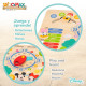 Educational Game Disney Calendar 30 x 3,5 x 30 cm (6 Units)