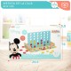 4 en Raya Disney 25 x 16 x 15,5 cm (6 Unidades) (37 Piezas)