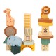 Construction set Woomax animals 28 Pieces (6 Units)