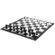 Chess and Checkers Board Colorbaby Plastic (12 Units)