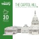 3D Puzzle Colorbaby Capitolio 126 Pieces 52,5 x 20,5 x 23,5 cm (6 Units)