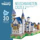 3D Puzzle Colorbaby New Swan Castle 95 Pieces 43,5 x 33 x 18,5 cm (6 Units)