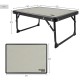 Folding Table Aktive Camping Grey 56 x 25 x 40 cm (2 Units)