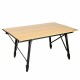 Folding Table Aktive Glamping Sabana Aluminium Soil 90 x 70 x 57 cm