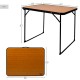 Folding Table Aktive Camping Bamboo 80 x 67 x 60 cm