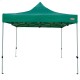 Cenador Aktive Plegable Altura ajustable Acero Poliéster 420D Oxford Verde 300 x 320 x 300 cm