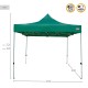Cenador Aktive Plegable Altura ajustable Acero Poliéster 420D Oxford Verde 300 x 320 x 300 cm