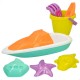 Beach toys set Colorbaby 7 Pieces Ship polypropylene (24 Units)