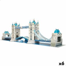 Puzzle 3D Colorbaby Tower Bridge 120 Piezas 77,5 x 23 x 18 cm (6 Unidades)