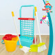 Carrito de Limpieza con Accesorios Colorbaby Juguete 5 Piezas 30,5 x 55,5 x 19,5 cm (12 Unidades)