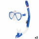 Snorkel Goggles and Tube AquaSport Blue Adults (2 Units)