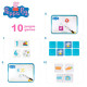 Mesa Multijuegos Peppa Pig (6 Unidades)