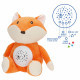 Peluche Proyector LED Colorbaby Felpa Plástico 25 x 27 x 13 cm (4 Unidades)