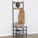 Perchero con Balda Max Home Acero Melamina Aglomerado Minimalista 60 x 175 x 40 cm