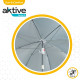 Sombrilla Aktive 180 x 193 x 180 cm 180 x 196 x 180 cm (12 Unidades)