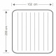 Air Bed Intex STANDARD CLASSIC DOWNY 203 x 25 x 152 cm