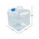 Botella de Agua Aktive Polietileno 15 L 24 x 28 x 24 cm (12 Unidades)