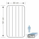 Colchón Hinchable Intex 99 x 25 x 191 cm (4 Unidades)