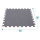 Lona de Protección Intex Gris 100 x 0,5 x 200 cm (12 Unidades)