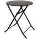 Mesa Plegable Aktive 60 x 70 x 60 cm Acero