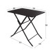 Mesa Plegable Aktive 70 x 70 x 50 cm Acero