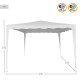 Gazebo Aktive 300 x 250 x 300 cm Steel White Plastic