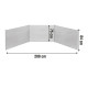 Beach Windscreen Aktive 200 x 84 x 2 cm