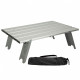 Mesa Plegable Aktive Plateado Aluminio 40 x 13 x 28,5 cm (4 Unidades)