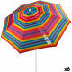 Sombrilla Aktive Multicolor Oxford Acero Tela Oxford 220 x 207 x 220 cm (6 Unidades)