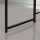 Desk Max Home Steel Melamin Particleboard 100 x 70 x 40 cm