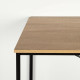 Desk Max Home Steel Melamin Particleboard 100 x 70 x 40 cm