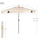 Sunshade Aktive 230 x 210 x 230 cm (2 Units)