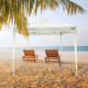 Gazebo Aktive 300 x 250 x 300 cm Cloth Steel White