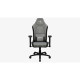 Gaming Chair Aerocool Crown AeroSuede Black Grey