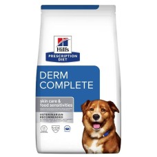 Fodder Hill's Prescription Diet Derm Complete Meat 1,5 Kg