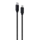 Cable USB-C a Lightning GEMBIRD CCDB-mUSB2B-CMLM-6 Negro 1,8 m