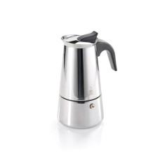 Italian Coffee Pot Gefu EMILIO Black Steel Stainless steel Plastic 200 ml