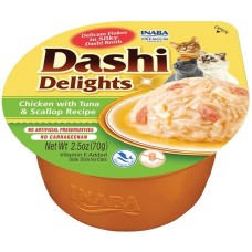 Snack para Gatos Inaba Dashi Delights Pollo 70 g