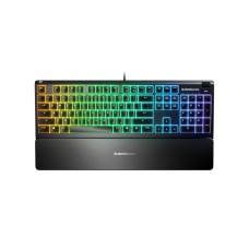 Keyboard SteelSeries Apex 3  Black Qwerty US