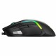 Gaming Mouse SteelSeries 62551 Black Multicolour Gaming With cable LED Lights