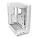 Caja Semitorre ATX NZXT CC-H61FW-01 Blanco